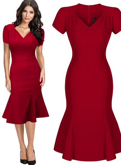 rockabilly wedding guest dresses