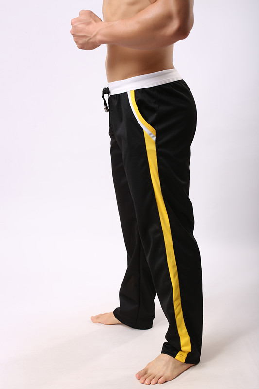 2019 Hot Sale Gay Mens Joggers Sweat Pants Long Red Loose Sport Yoga