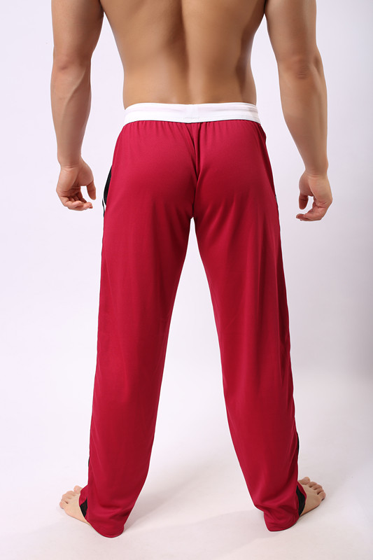 boys red jogging bottoms