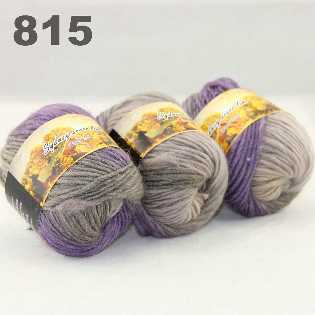 Purple Grey-green Beige 815
