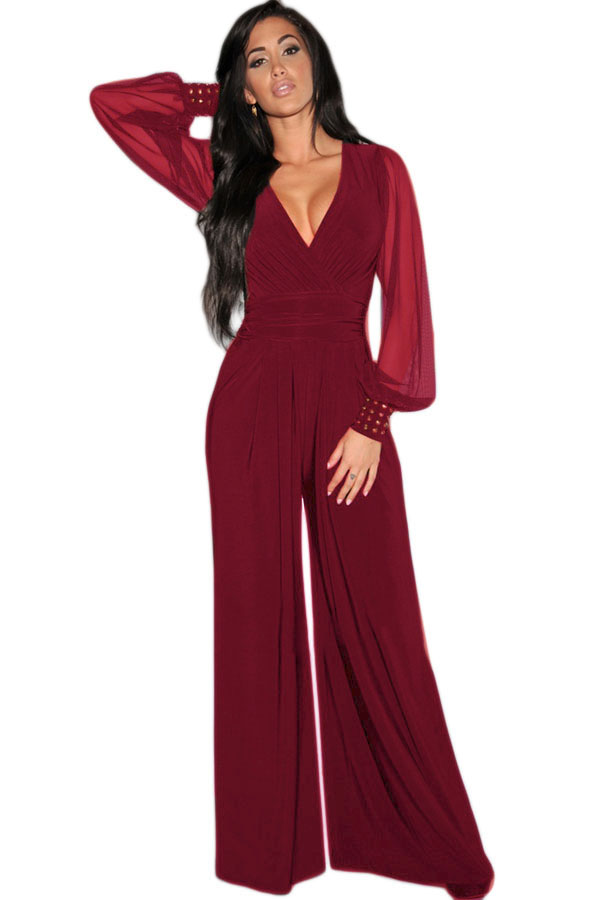 jump suits with sleeves