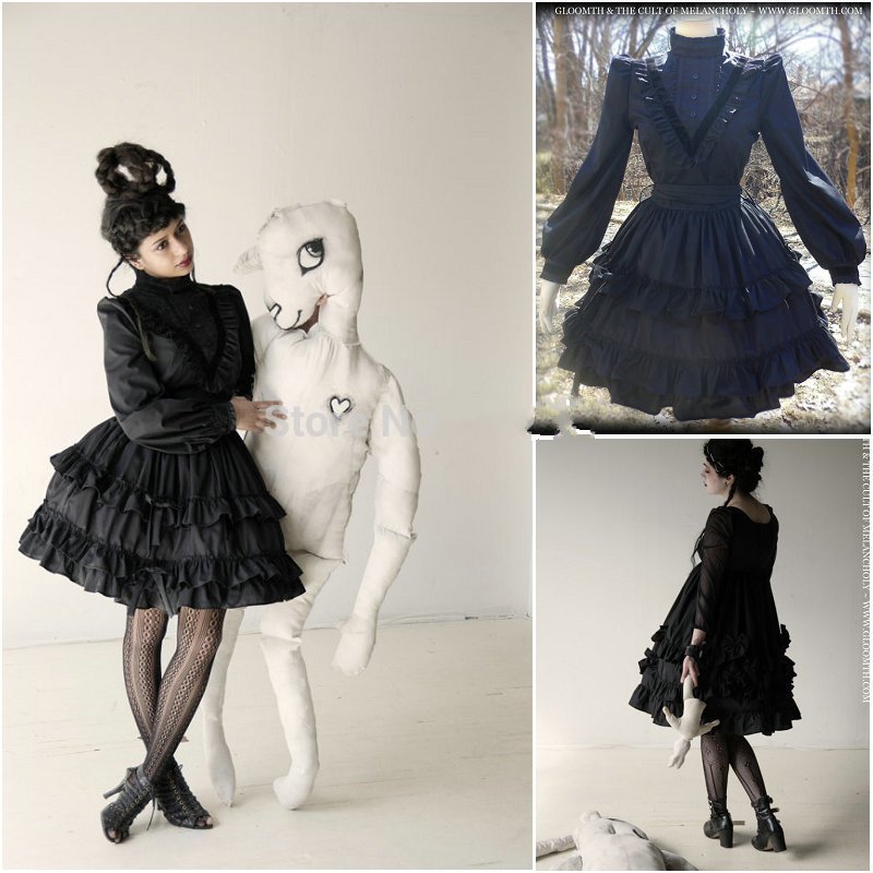 short gothic homecoming dresses