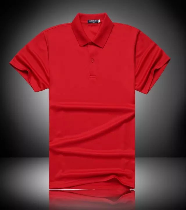 2019 Unisex Polyester Polo Shirt Promotion Quick Dry Shirt Contrast ...