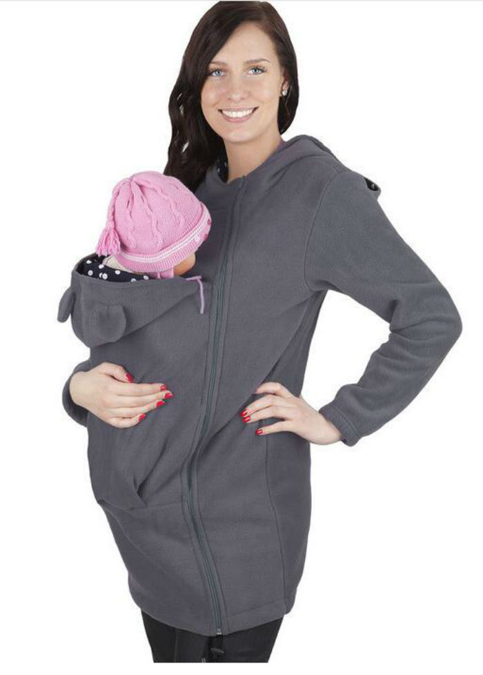 jacket for carrying baby