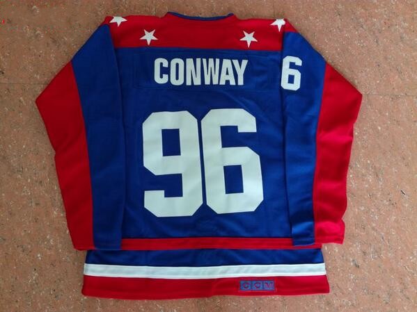 Portman 21 Mighty Ducks Movie Hockey Jersey