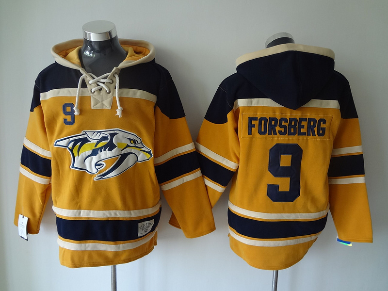 nashville predators lace up hoodie