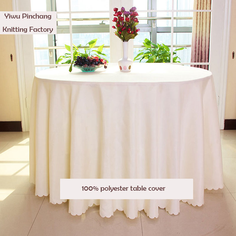 Pack 60 Inch Round Wedding Table Cloth, 60 Inch Round Tablecloth Wedding