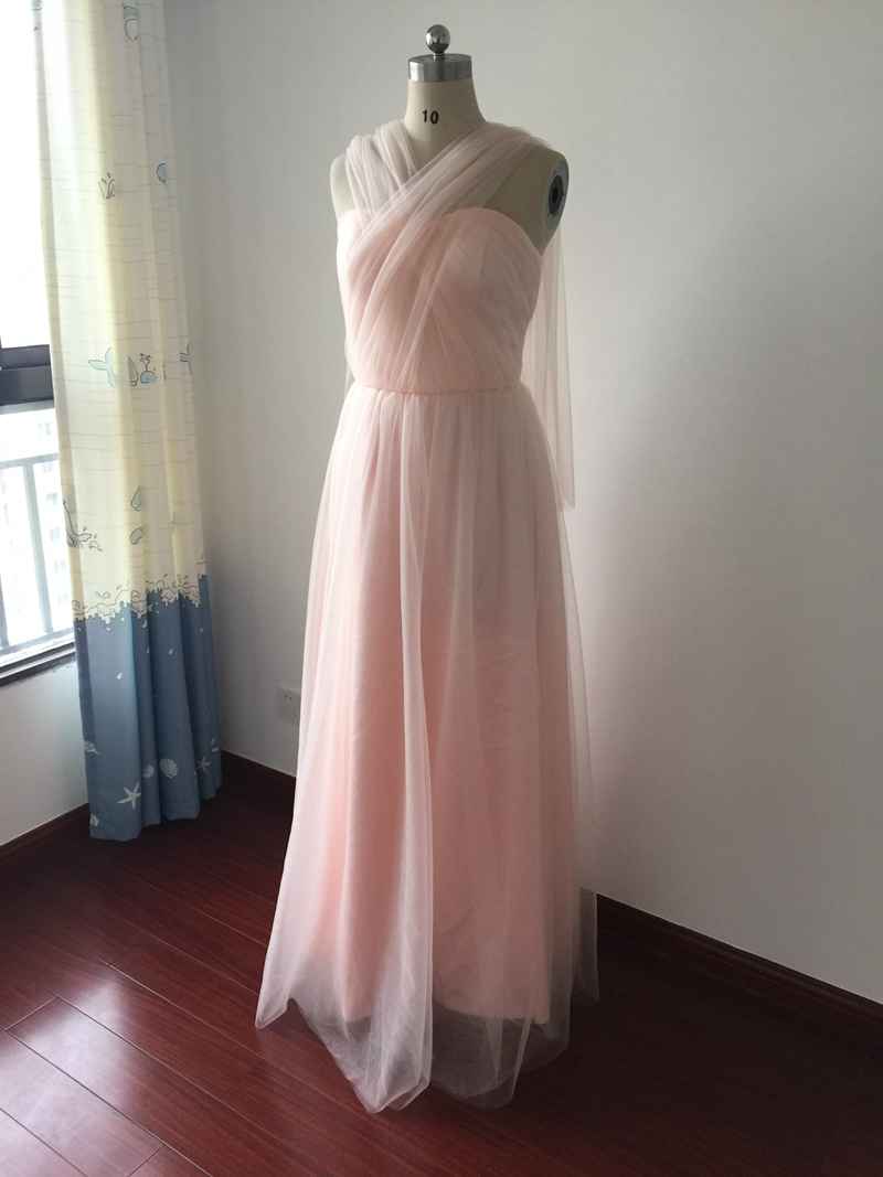 blush semi formal dress