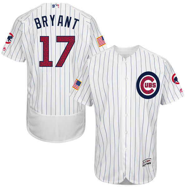 cubs stars and stripes jersey