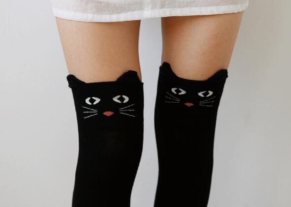 2017 Sexy Girls Stockings Summer Girls Long Socks Over Knee Cutton ...