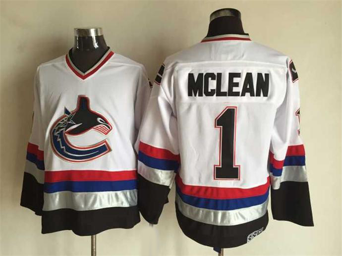 2019 Vintage Vancouver Canucks 1 Kirk Mclean Hockey ...