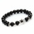 black agate silver