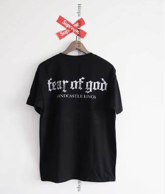 Fear Of God T Shirt Men Women Cotton FOG Justin Bieber Clothes