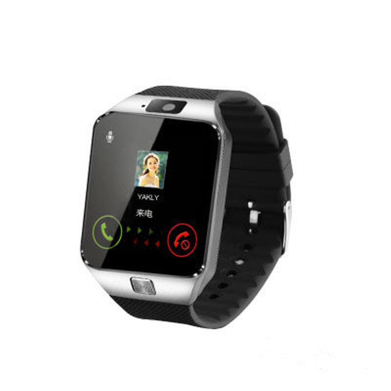 dz09 silver smartwatch