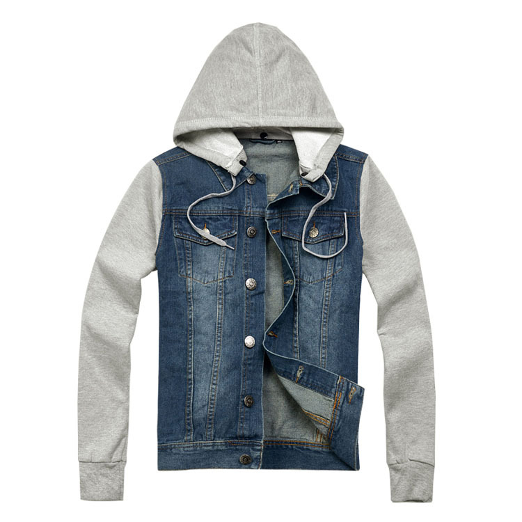 denim sweat jacket