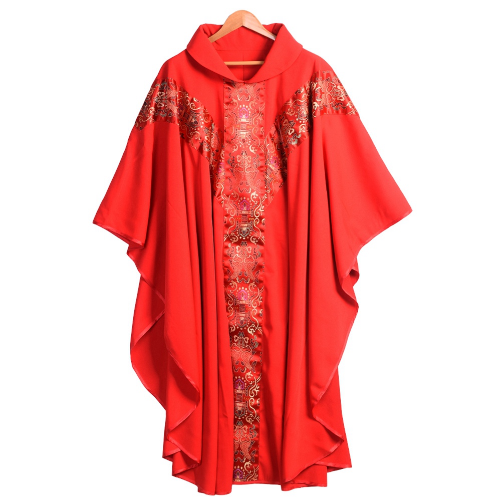 Chasuble rosso.
