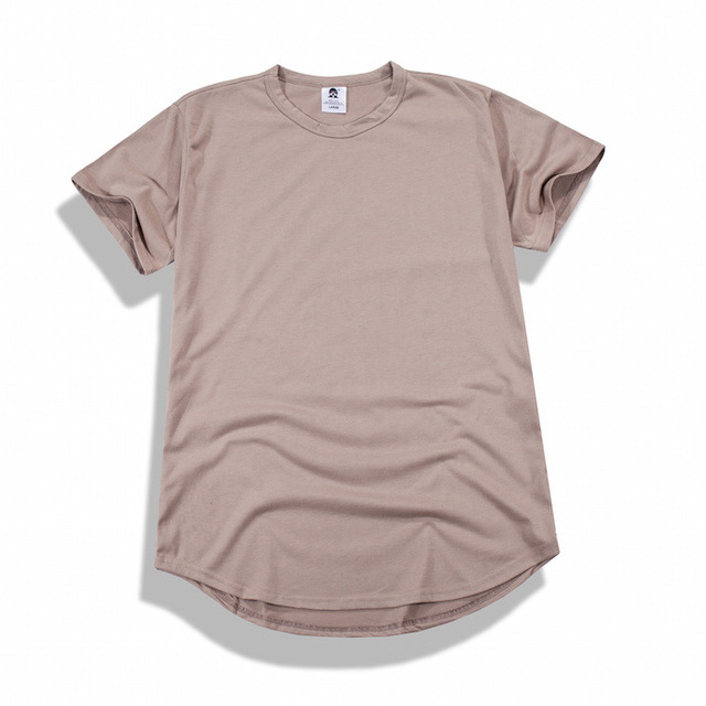 extended hem t shirt