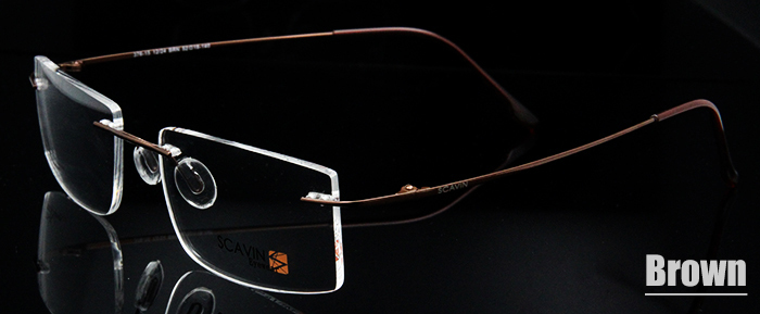 Rimless Titanium Br