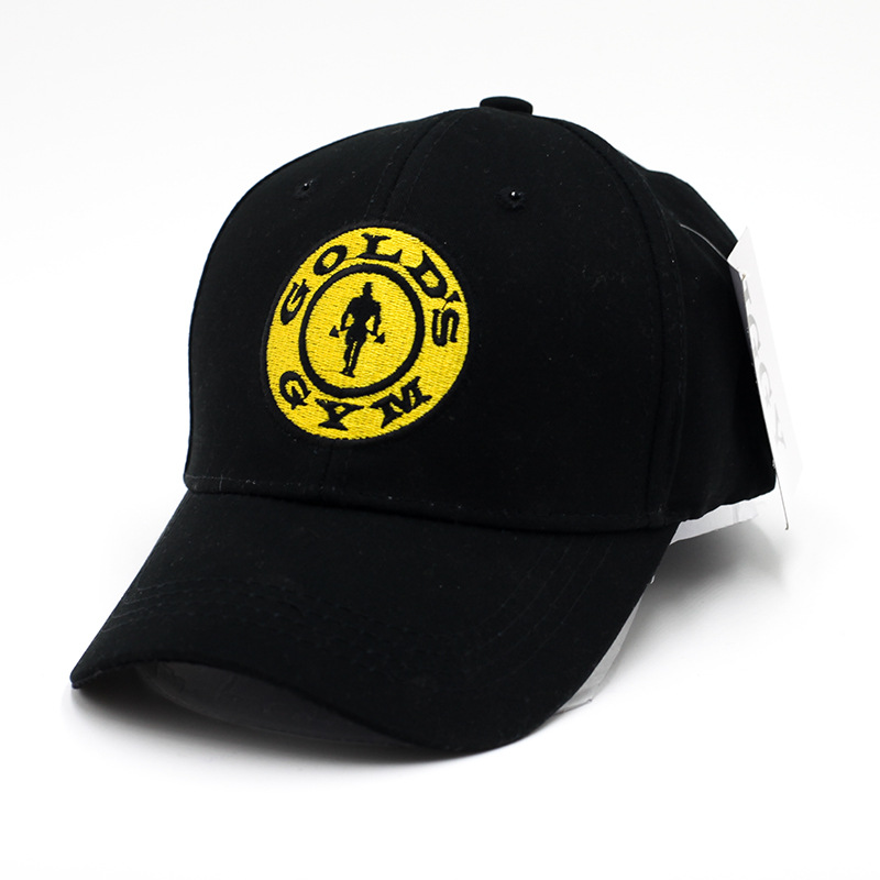 Golds Gym Caps Fashion High Quality Fitness Outdoor Cotton Hat Casual Snapback Baseball Cap For