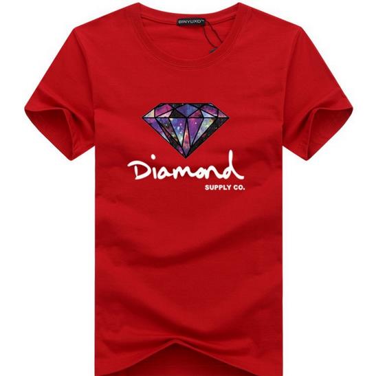 3D Diamond Men Short Sleeve T Shirt 