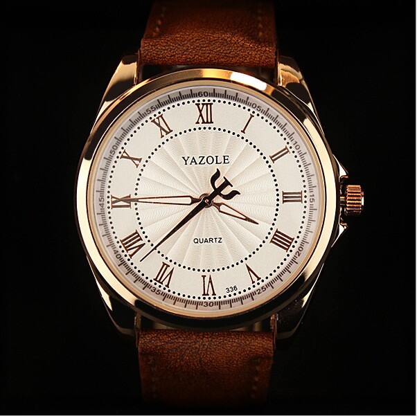 space grey watch with gold band