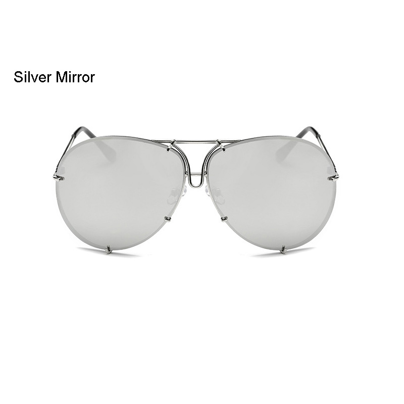 Silver Frame Silver Mirror
