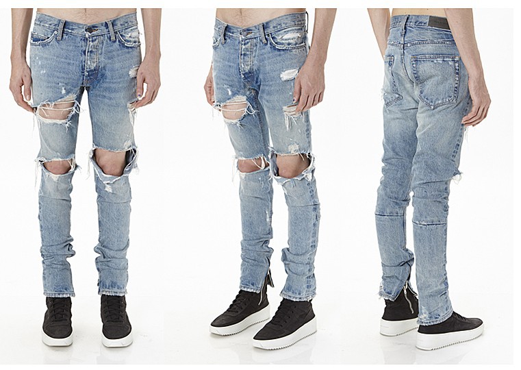 mens very ripped jeans