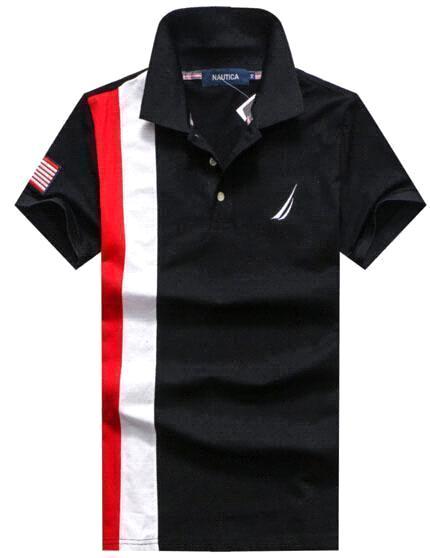 Top Nautica Polo De Hombre Casual US Brand Clothing Classic Camisa Camisetas De Deportes Camisetas De Corta Polos De Algodón De 27,84 € | DHgate