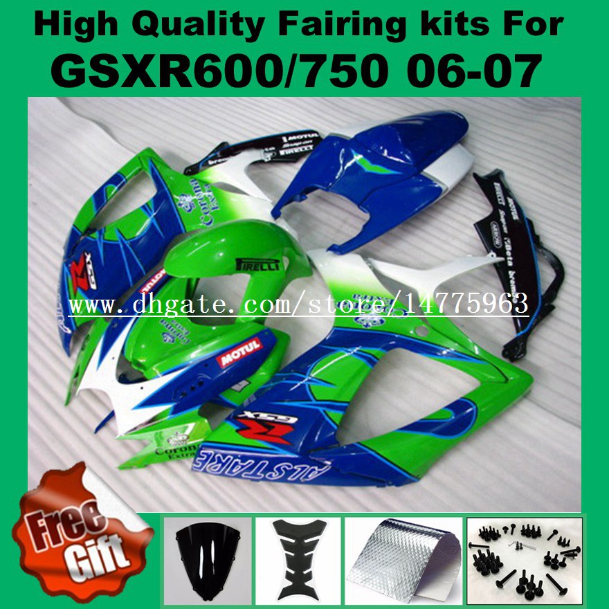 06 suzuki gsxr 600 fairings