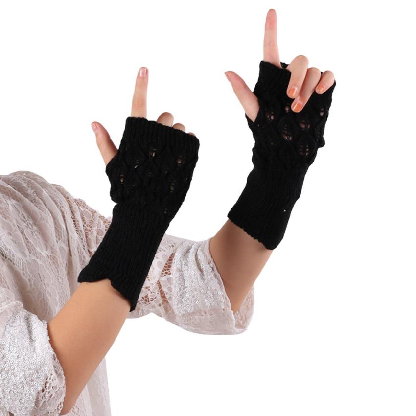 guantes largos CALENTADORES DE BRAZOS mitones sin dedos guantes sin dedos SFWWcU Accesorios Guantes y manoplas Calientabrazos calentadores de muñeca 