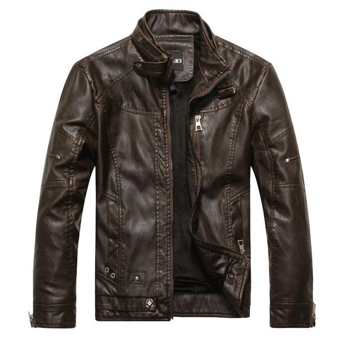 jaqueta bomber couro masculina