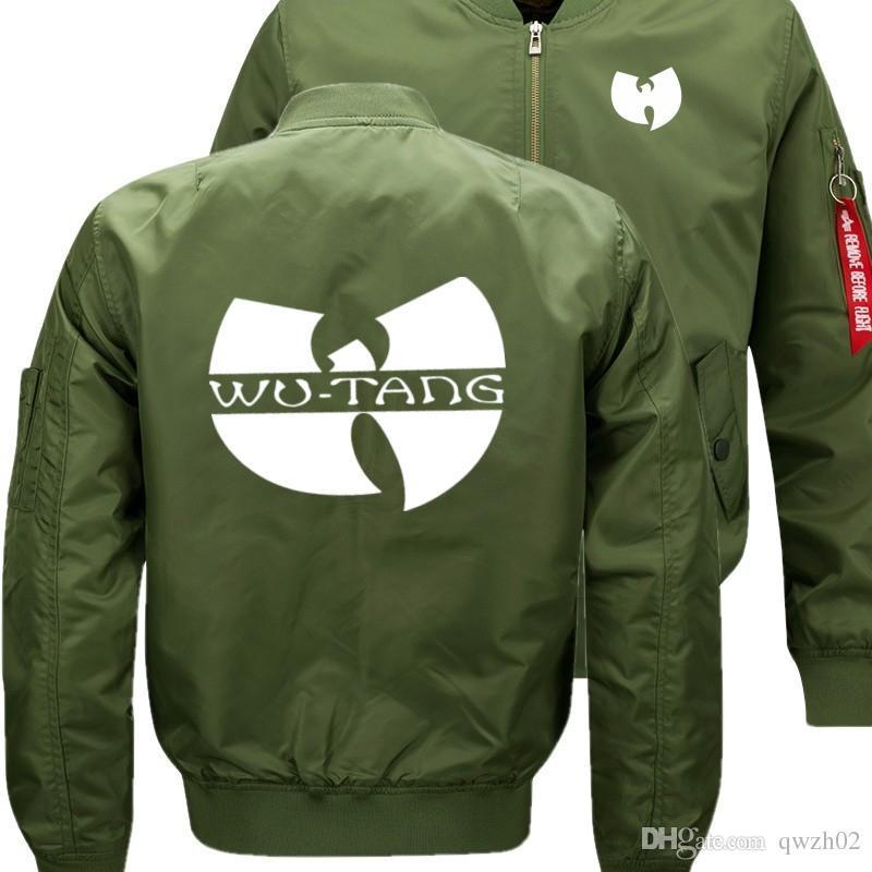Bomber Jacket Wu Tang Windbreaker Wu Tang Clan (Asian Art Script