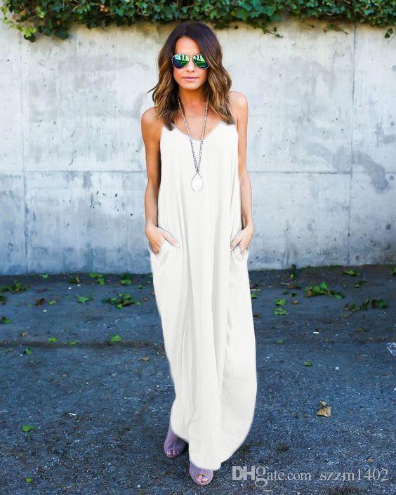 white maxi dress