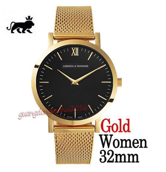 Black Face Gold 32mm