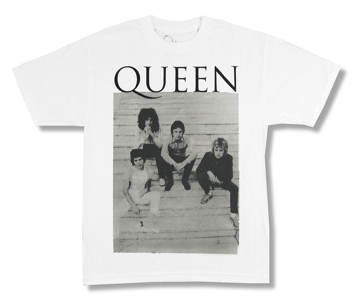 camiseta queen blanca