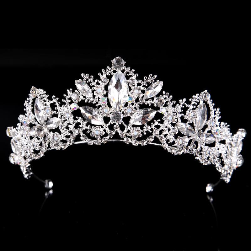 Bridal Princesse Cristal Strass Tiara Mariage Prom Couronne Couronne Peigne Bandeau SimpleLife Couronne De Mari/ée