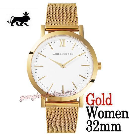 white face gold 32mm