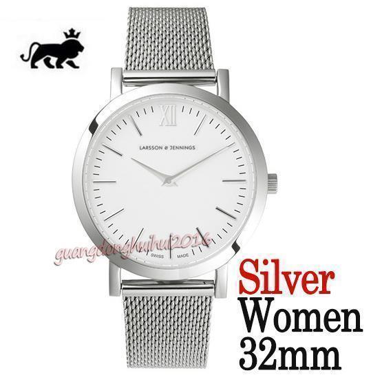 white face silver 32mm