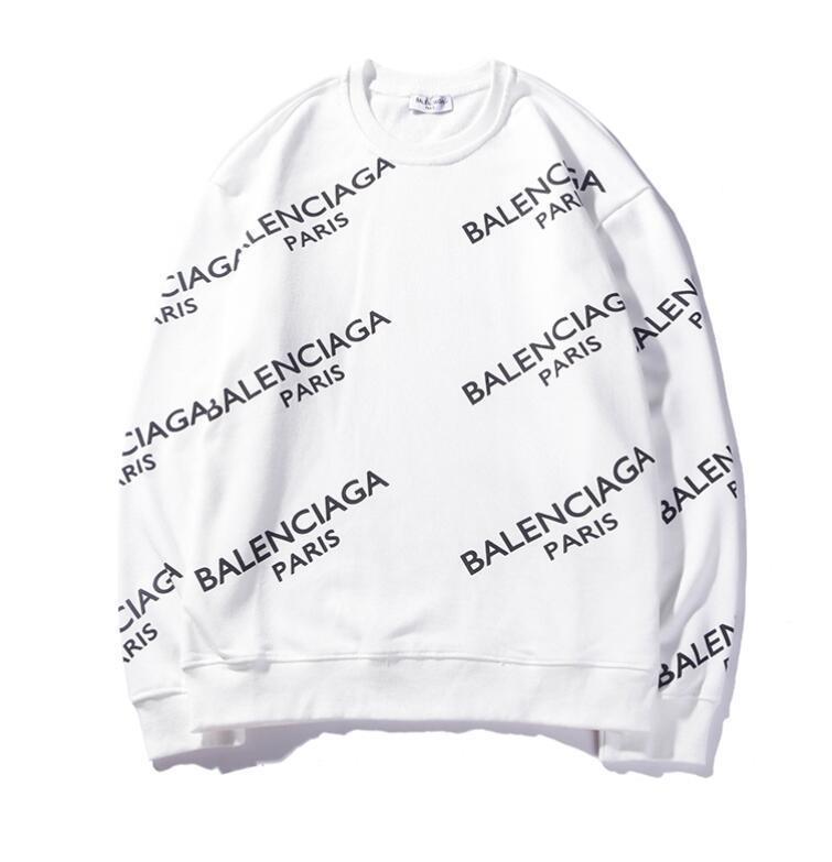 balenciaga black and white jumper