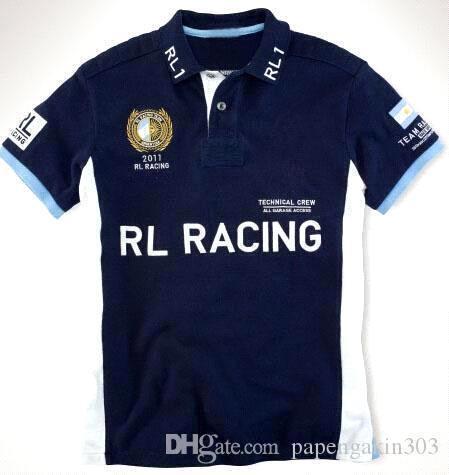 Supply Men Casual Polo Shirts Big Horse 