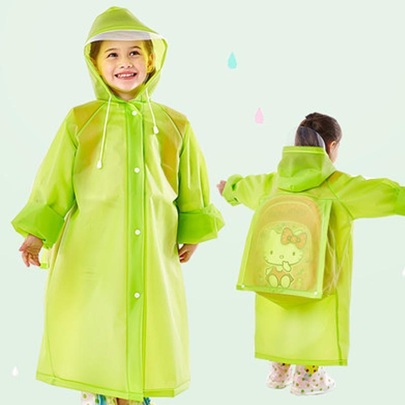 hooded raincoat