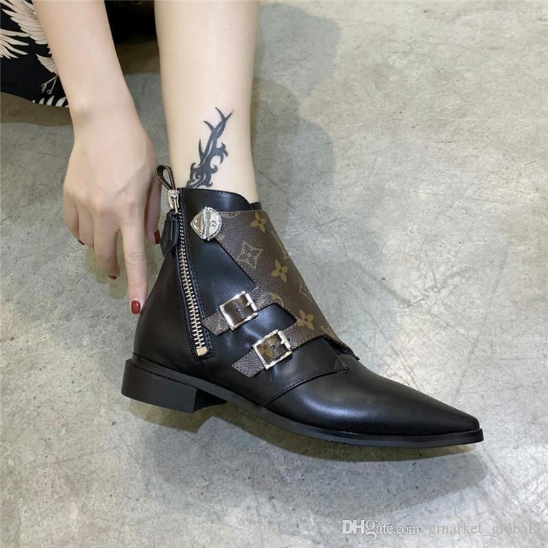 jumble flat ankle boot