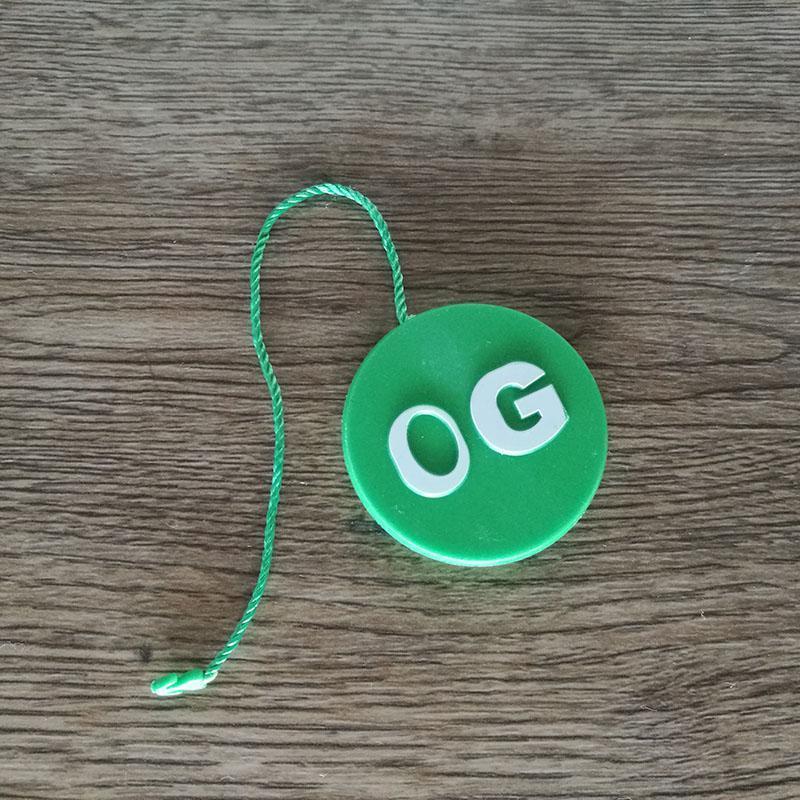 Verified Stock X QR Code Tag StockX Tag Green Circular Tags Plastic