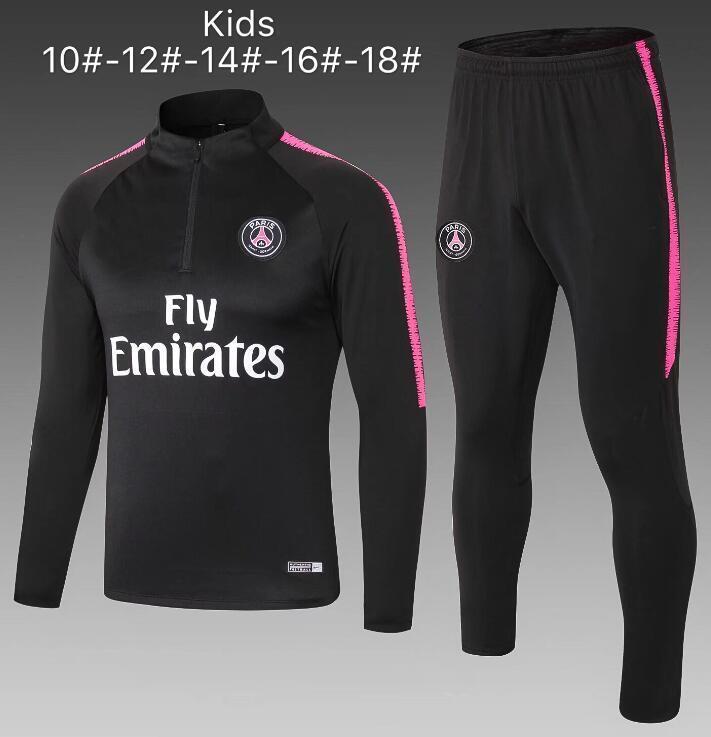 2020 2019 2020 PSG Kids Tracksuit 18 19 Paris AJ Child ...