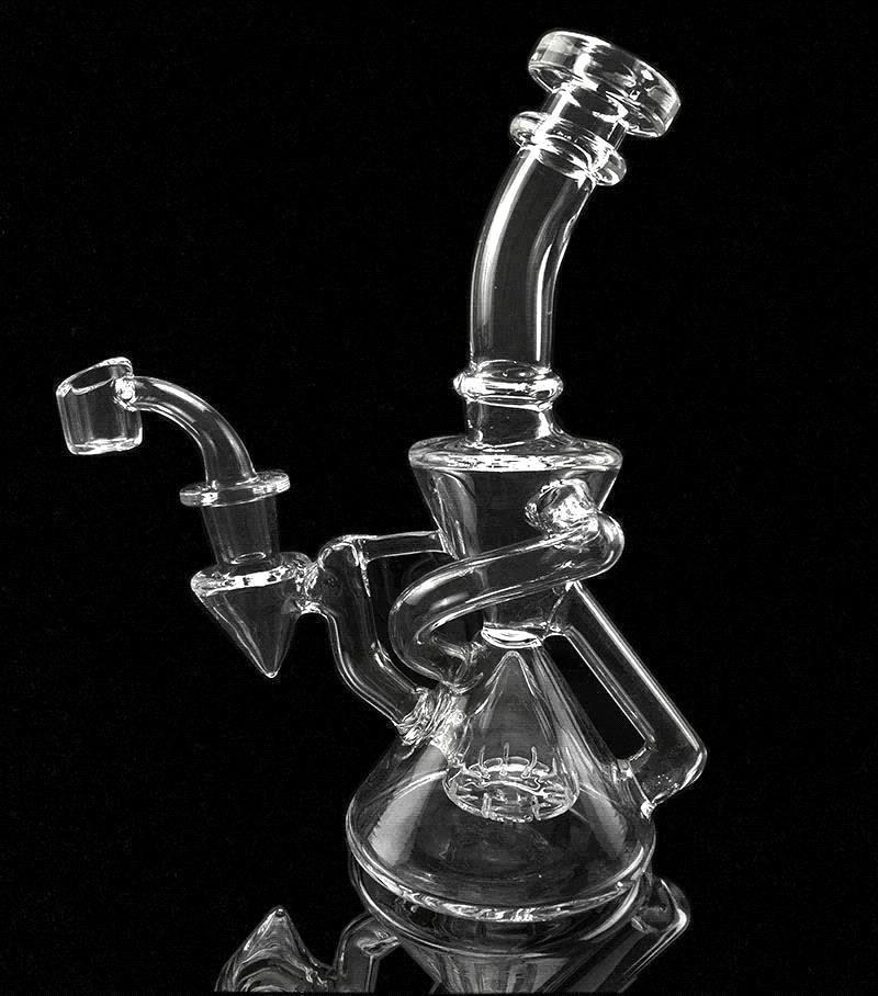 bong: with quartz banger