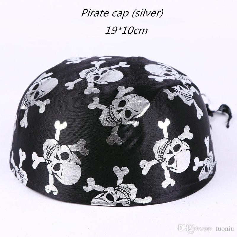 pirates hat type A(Gold,silver/random)