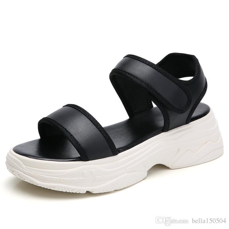 leather sport sandals women