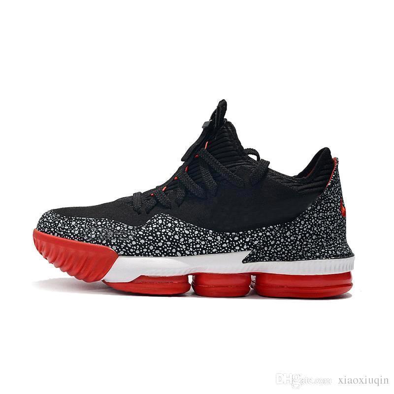 lebron 16 low triple black