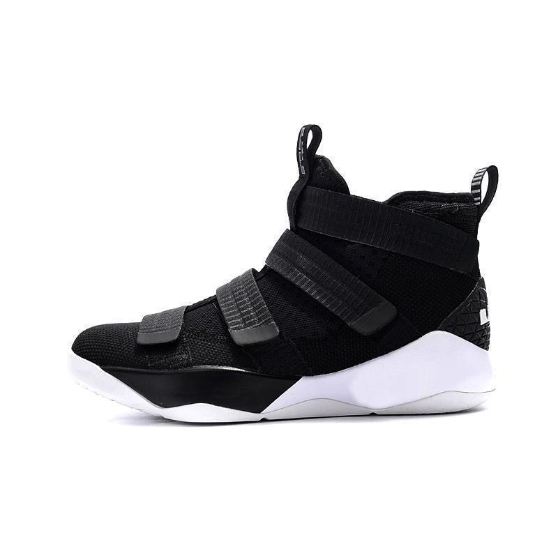 lebron soldier 11 white and black