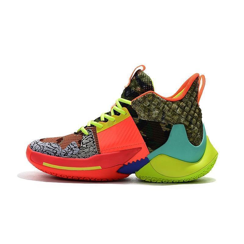 russell westbrook neon green shoes